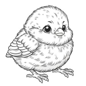Cute Animal Coloring Pages For Children