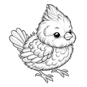 Cute Animal Coloring Pages For Children