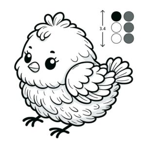 Cute Animal Coloring Pages For Children