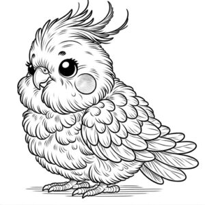 Cute Animal Coloring Pages For Children