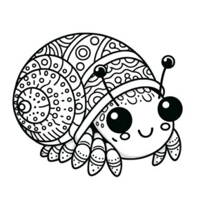 Cute Animal Coloring Pages For Children