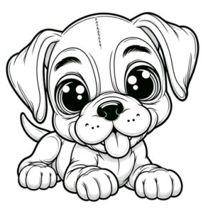 Cute Animal Coloring Pages For Children