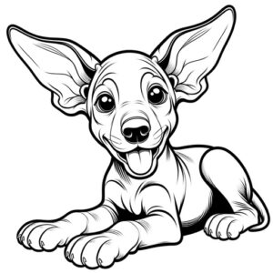 Cute Animal Coloring Pages For Children